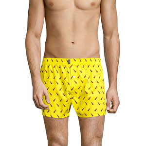 Calzoncillos amarillos de diseño de moda de alta calidad personalizados para hombre - Product Image 3