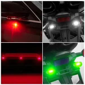 Lampu peringatan keselamatan sensor getaran, lampu belakang sepeda motor, lampu peringatan berkedip kondisi baru langsung dari pabrik - Product Image 5