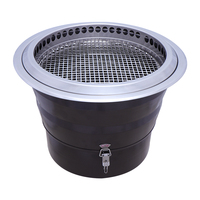 Grill électrique japonais d'intérieur Pinnovo pour sortie d'air supérieure et inférieure, fours de cuisson de restaurant, cuisinière à vendre