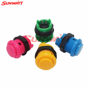 33mm Arcade Game Console Push Button Screw in Type 28mm Arcade Game Momentary Push Button <b>Switch</b> - Product Image 3