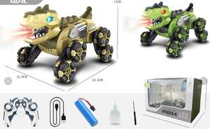 <span class=keywords><strong>Robot</strong></span> dinosaure télécommandé EPT, voiture RC à 8 roues, 2,4 G, activation vocale, véhicule acrobatique, jouet interactif pour enfants - Product Image 6