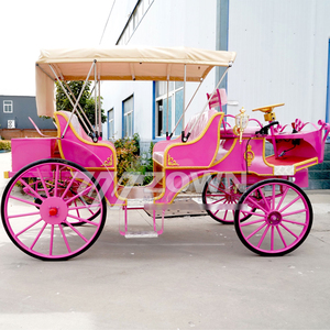 Charrette de tourisme traditionnelle à chevaux, charrette de chevaux de style western ancien, personnalisable pour les festivals et célébrations culturelles - Product Image 6