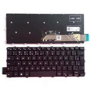 BR pour clavier d'ordinateur portable Dell Vostro 3300 3400 3500 v3500 v3300 v3400 P10G