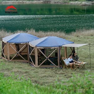 Gazebo da Campeggio Wild Land Hub Screen House 600 <span class=keywords><strong>Lux</strong></span> per Esterni - Product Image 3