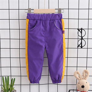 Ropa al por Mayor, Conjunto de Ropa para Bebé, Vestido con Costuras de Colores, Chaqueta y Pantalones Deportivos para Niños, de China - Product Image 5