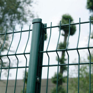 Barrière de sécurité de parc triangulaire 3D courbée, enduite de poudre, durable - Product Image 2