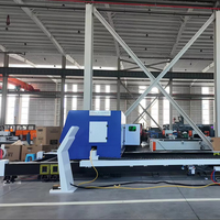 Machine de découpe laser à fibre CNC à portique haute puissance 6000W 1200x2000, découpeuse laser de précision pour tôles métalliques, équipement industriel