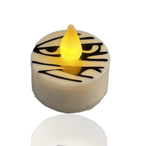 Lumières décoratives sur le thème d'Halloween, bougies LED sans flamme ou décoration de jardin, de terrasse et de table de fête en extérieur - Product Image 5