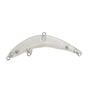 Leurre de surface flottant en forme d'arc pour la pêche en eau peu profonde, type crankbait, leurre artificiel dur en plastique - Product Image 1