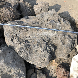 Piastrelle in pietra lavica vulcanica nera per giardino Firepit e forno per <span class=keywords><strong>Pizza</strong></span> ispirato alla Lava vulcanica - Product Image 2