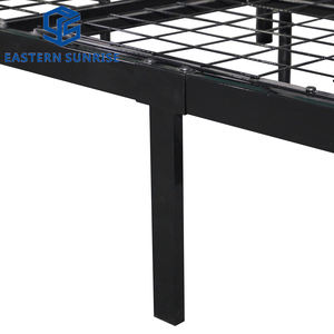 Прочная металлическая двухъярусная кровать для детской комнаты, размер <span class=keywords><strong>Twin</strong></span> Over Full, с сетчатым основанием из стали - Product Image 6