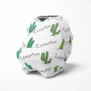Personal isierte tropische Kaktus Mehrzweck-Baby autos itz bezug für Baby Mädchen Jungen