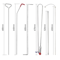 Crochet à ouverture rapide de haute qualité, fournitures de serrurier pour voiture, Kit de verrouillage pour ouvre-porte, outils avec cale à Air