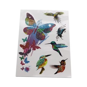 Tatuaggi Temporanei 2026 Hot Sale: Impermeabili, a Lunga Durata, Ecologici, con Diamanti, Animali e Farfalle - Motivi per il Viso - Product Image 2