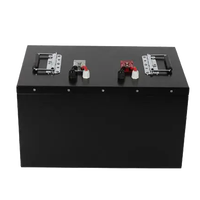 Batterie de chariot de golf LiFePO4 A105 51,2 V 105 Ah à cellules séparées |   Communication CAN |   Indicateur d'alimentation du chargeur BMS |   Puissance de sortie de 5 à 10 kW |