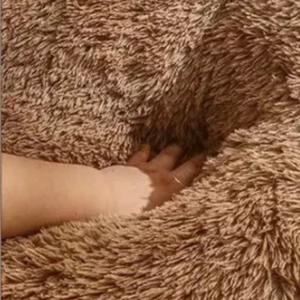 Tempat tidur hewan peliharaan panjang hangat, tikar hewan peliharaan kandang anjing kaki beruang, tempat tidur tidur hewan peliharaan dapat dilepas dapat dicuci dalam ruangan musim dingin - Product Image 6