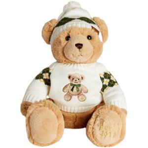 Jouet de poupée en peluche ours en peluche peluche en coton doux avec logo brodé et remplissage PP cadeau parfait - Product Image 3