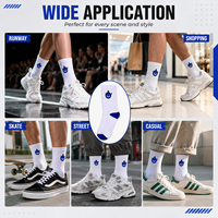 Chaussettes de sport pour hommes les plus vendues, avec logos brodés personnalisés, prix raisonnable et options de personnalisation variées pour un usage quotidien