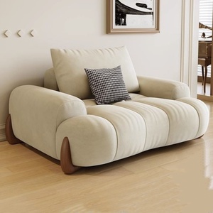 Set di Divani Componibili di Lusso Realizzati con Cura dalla Fabbrica, Comfort a Portata di Mano in Tessuto e Legno - Product Image 5