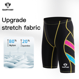 <span class=keywords><strong>Maillot</strong></span> de bain une pièce pour garçons, personnalisable, protection solaire <span class=keywords><strong>UV</strong></span> UPF 50+, séchage rapide, imprimé, en spandex/nylon, pour l'entraînement aquatique - Product Image 1