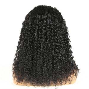 เอมี่เกิร์ล วิกผมแท้เวียดนาม 100% เรมี่ แบบไม่มีเชือกผูก ผลิตด้วยเครื่องจักร  แบบดับเบิ้ลดรอน  ทรงแอฟโฟร  ความหนาแน่น 180% สีดำ - Product Image 4