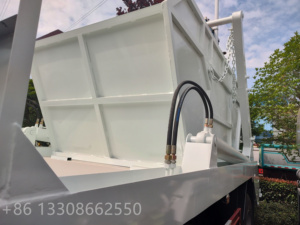 รถบรรทุกจีน Shacman L3000 4X2 12 ลูกบาศก์เมตร แบบแขนยืดหยุ่นสำหรับเก็บขยะ รถบรรทุกขนขยะ - Product Image 5