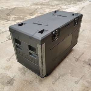 KKMARK Vente en gros Boîte à outils en plastique HDPE PE détachable Boîte à outils polyvalente étanche ATA Road Utility Trunk Cable Flight Cases - Product Image 2