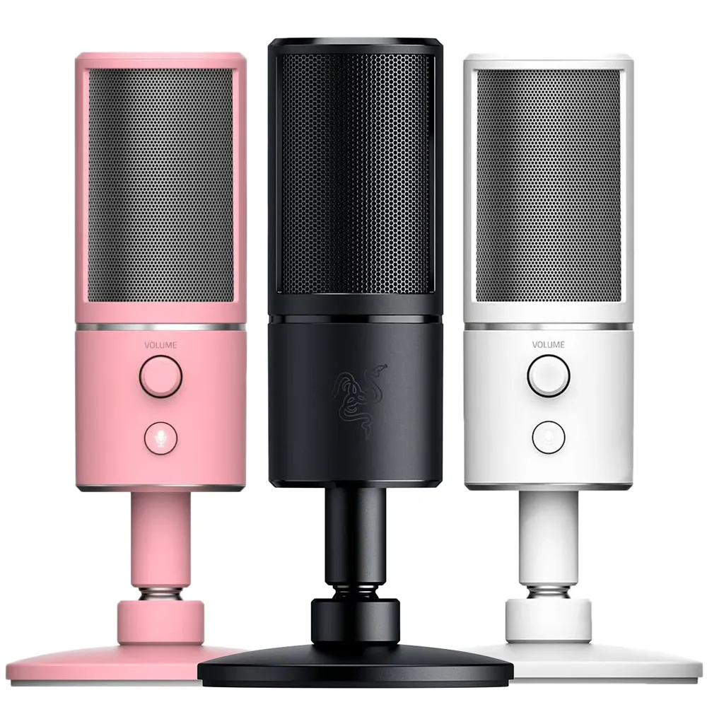 Sihirli ses Seiren X kapasitör dinamik mikrofon oyun canlı USB kayıt mikrofonu
