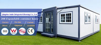 Maison préfabriquée mobile portable extensible pliable Suihe de 20 pieds