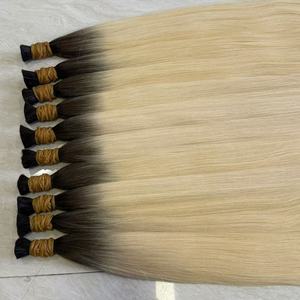 Extensiones de Cabello Brasileño Rubio Ombre Pephair, Extensiones de Cabello Remy de Alta Calidad con Cutícula Completa, Cabello Humano Natural - Product Image 3