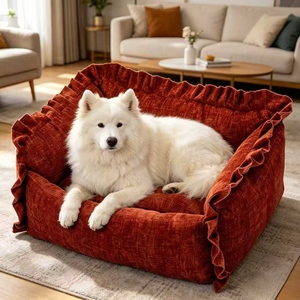 Cama para Perro, Universal para las Cuatro Estaciones, Desmontable y Lavable, Cama para Perro Pequeño, <span class=keywords><strong>Bibi</strong></span> Teddy, Cama para Dormir en Invierno - Product Image 3