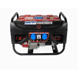 Generador de gasolina portátil para uso doméstico, arranque manual de 3,5 kVA 5kva, silencioso, a buen precio, CHINA