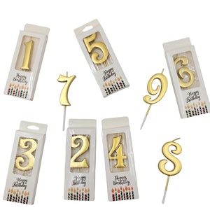 <span class=keywords><strong>Velas</strong></span> Numéricas Metálicas Doradas al por Mayor, Forma <span class=keywords><strong>de</strong></span> 0-9, Caja Individual, <span class=keywords><strong>Velas</strong></span> <span class=keywords><strong>de</strong></span> <span class=keywords><strong>Cumpleaños</strong></span> para Decoración <span class=keywords><strong>de</strong></span> Pasteles - Product Image 5