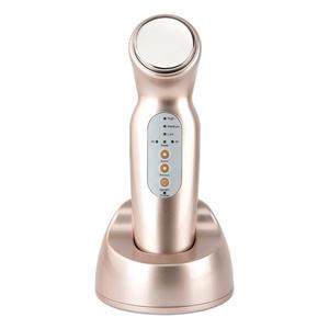 Appareil de beauté portable personnalisé en usine, technologie ionique rechargeable, têtes interchangeables, lifting facial portable, soin de la peau du corps AU - Product Image 4