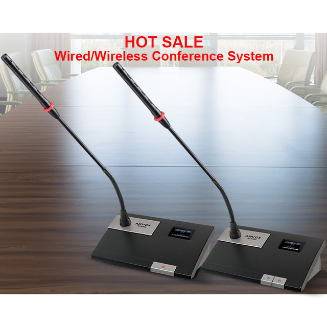 Wireless Digital Conference Microphone Room Sound System Equipment Video Conference Interpretation System Discussion
