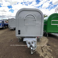 SILANG Commercial Food Trailer Nouveau certifié CE pour les remorques de jus de café Snack Food & Chips