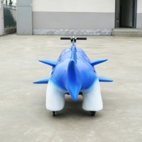 Équipement d'attraction pour aire de jeux publique intérieure/extérieure pour enfants, animatronique en acier grandeur nature, à monnayeur, motif dessin animé mignon, pour centre commercial
