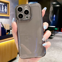 Coque de téléphone transparente en vrac en gros pour iPhone 17 Series coque de téléphone transparente en TPU pour iphone 16 15 14 13 Plus Pro Max