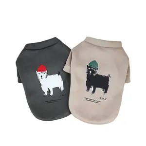 Hondenkleding Van Hoge Kwaliteit Stof Bedrukt Cool Fashion Hond Hoodie Zachte Winter En Lente Schattige Puppy Hoodie Pullover Huisdier Doek