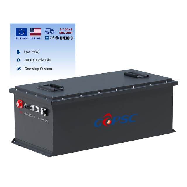 HD 76.8V 105Ah LiFePO4 Battery Pack 24S Deep Cycle Rechargeable for Marine RV Golf Cart with 6000 Cycles and 2-Year Warranty