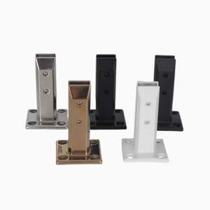 <span class=keywords><strong>Rampe</strong></span> en <span class=keywords><strong>verre</strong></span> <span class=keywords><strong>pour</strong></span> complexe résidentiel - Support de fixation en acier inoxydable étanche <span class=keywords><strong>pour</strong></span> escaliers, patios et zones de piscine - Product Image 3