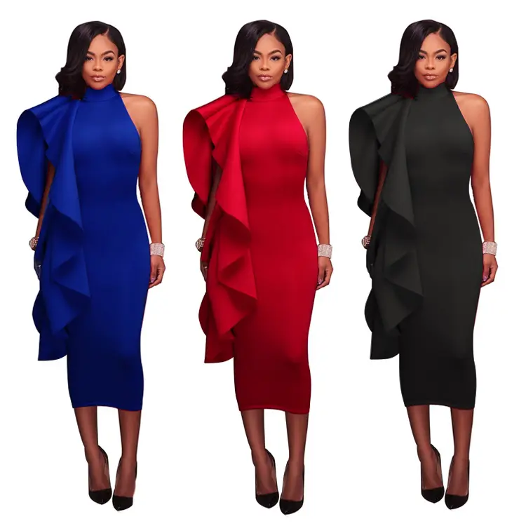 Sh10450a vestidos femininos modernos, <span class=keywords><strong>design</strong></span> de moda, vermelho, drop shipping
