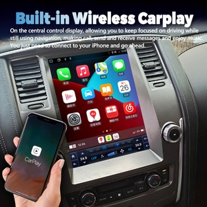 Reproductor de Video Android Auto para Auto con Pantalla Tesla, Radio, GPS, Navegación, Unidad Principal Carplay para Nissan Patrol Y62 Y61 Armada 2010 2020 - Product Image 3