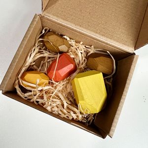 Blocchi di Legno Colorati per l'Educazione Precoce dei Bambini, <span class=keywords><strong>Set</strong></span> per la Concentrazione, la Pazienza e la Coordinazione Occhio-Mano, per Bambini dai 3 Anni in Su - Product Image 5