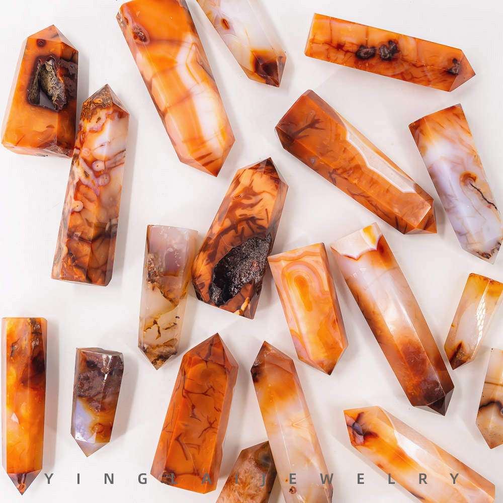 Хит продаж, натуральные лечебные камни в стиле народного творчества, кристальная кварцевая башня, сердолик