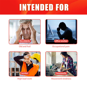 EELHOE Patchs à base de plantes pour le soulagement des douleurs au genou, aux orteils, à la cheville, à l'arthrite métabolique, au <span class=keywords><strong>coude</strong></span>, au poignet, à la paume et aux articulations - Product Image 6