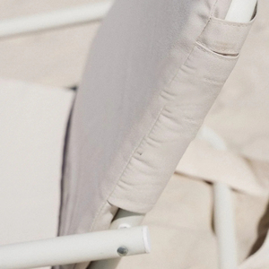 Bestex Chất Lượng Cao Đa-Phong Cách Trọng Lượng Nhẹ Nhôm Gấp Bãi Biển Ghế Độn Ghế Có Thể Gập Lại Khung Cho Trong Nhà Thư Giãn - Product Image 4