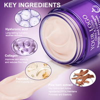 Crème Visage Anti-Âge OEM au Collagène et Peptides : Lisse les Rides, Raffermit la Peau Relâchée, Retient l'Hydratation, Booste l'Éclat et Renforce la Barrière Cutanée