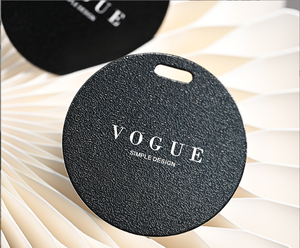 Producto al por mayor de fábrica, etiqueta colgante redonda, imprime el nombre de tu banda con cuerda, etiqueta de juguetes, etiqueta colgante de ropa para ropa - Product Image 5