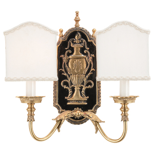 <span class=keywords><strong>Aplique</strong></span> Retro de latón negro montado en la <span class=keywords><strong>pared</strong></span> lámpara de decoración del hogar - Product Image 1